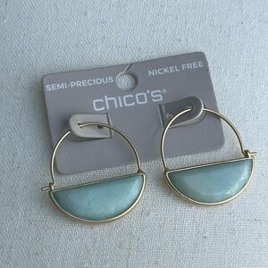 Chico’s pierced earrings - NWT